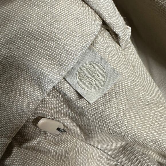 Lululemon Commission Pant Slim Earth Dye Khaki Men's Size 32 x 32 Good Condition - Picture 3 of 7